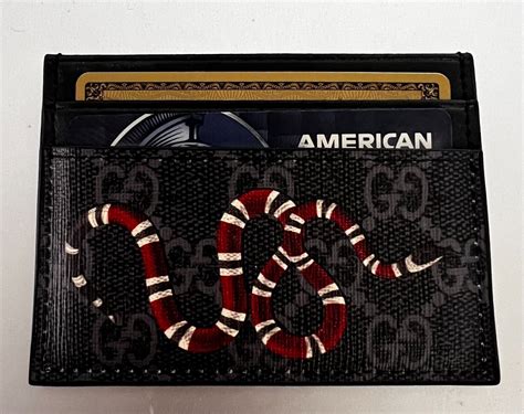 gucci marmont card holder review|Gucci kingsnake card holder.